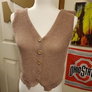 Sweater tank top Medium. Sweet rain